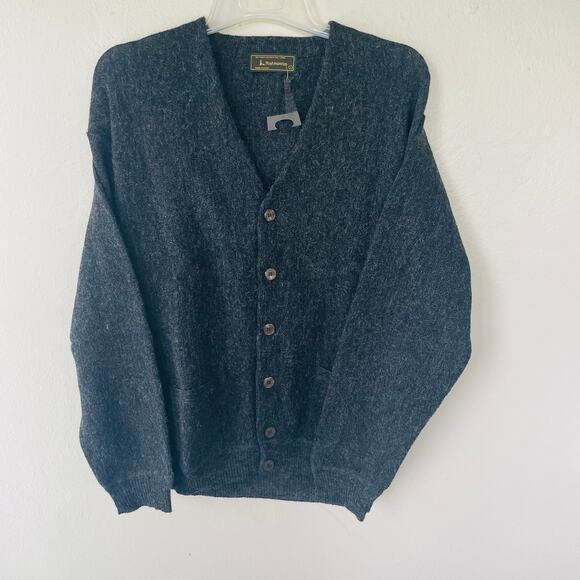 Peru Unlimited Alpaca Men’s Buttondown Gray Cardigan size L j - Picture 7 of 11